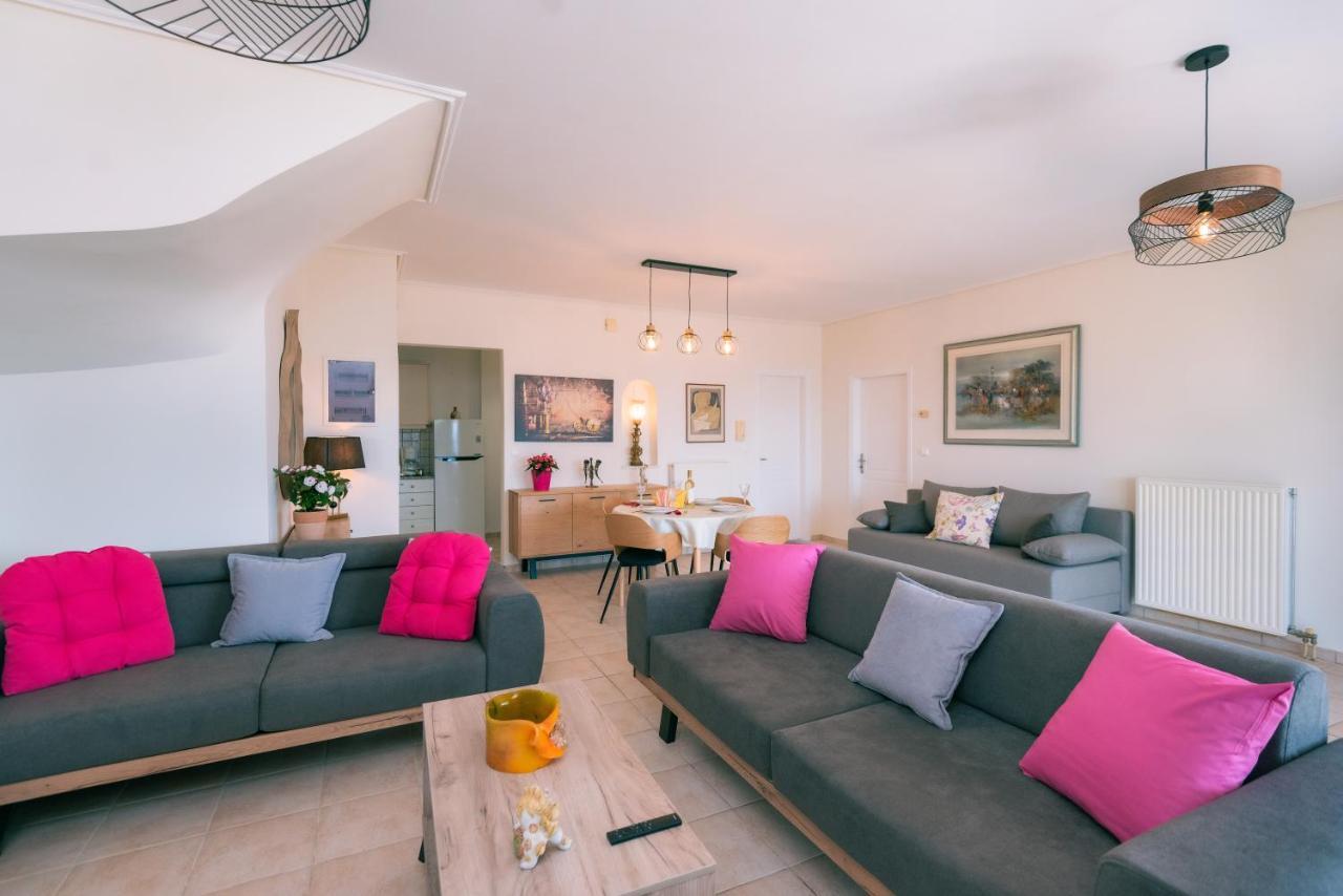 Georgia'S Holiday Apartment With Amazing Sea View Pórto Ráfti المظهر الخارجي الصورة